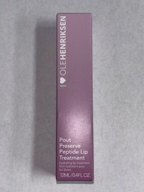 NWT Ole Henriksen Pout Preserve Peptide Lip Treatment - Mauve Pink